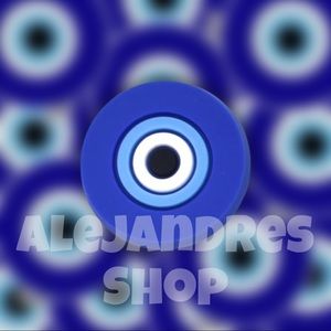 Evil Eye Shoe Croc Charm